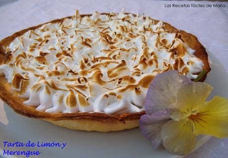 Tarta de merengue y limón Tarta de merengue y limón
