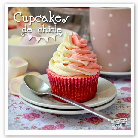 CUPCAKES BICOLORES DE CHICLE / TWO COLOURED CHEWING GUM CUPCAKES CUPCAKES BICOLORES DE CHICLE / TWO COLOURED CHEWING GUM CUPCAKES