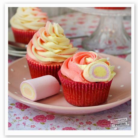 CUPCAKES BICOLORES DE CHICLE / TWO COLOURED CHEWING GUM CUPCAKES CUPCAKES BICOLORES DE CHICLE / TWO COLOURED CHEWING GUM CUPCAKES
