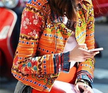 STREET STYLE INSPIRATION; ETHNIC JACKET.-