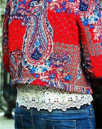 STREET STYLE INSPIRATION; ETHNIC JACKET.-