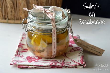 Salmón en Escabeche Salmón en Escabeche