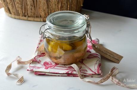 Salmón en Escabeche Salmón en Escabeche
