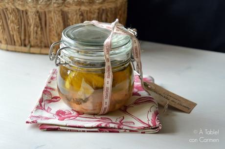 Salmón en Escabeche Salmón en Escabeche