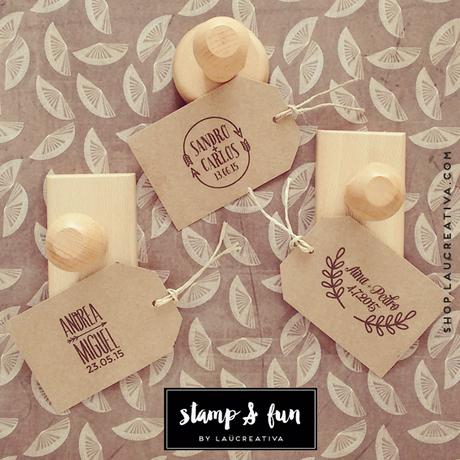 sello-personalizado-boda-Laucreativa sello-personalizado-boda-Laucreativa