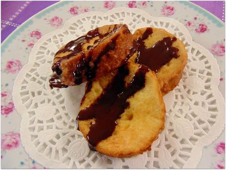 Torrijas con chocolate Torrijas con chocolate