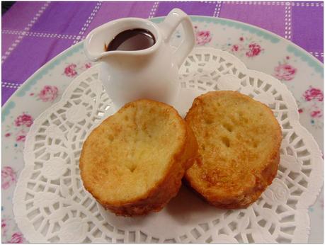 Torrijas con chocolate Torrijas con chocolate