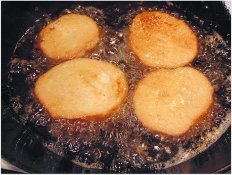 Torrijas con chocolate Torrijas con chocolate