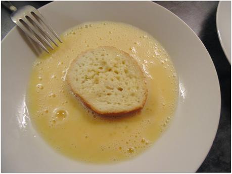 Torrijas con chocolate Torrijas con chocolate