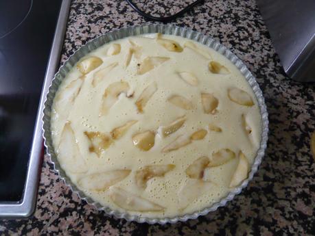 Cocina conmigo: Tarta de pera