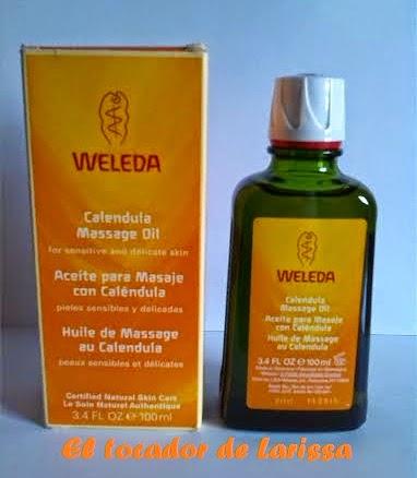 Primeras impresiones VI: Aceite de Caléndula de Weleda