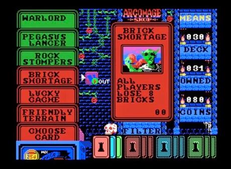 Enfréntate a magos oscuros en tu MSX con Arcomage Enfréntate a magos oscuros en tu MSX con Arcomage