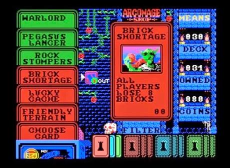 Enfréntate a magos oscuros en tu MSX con Arcomage Enfréntate a magos oscuros en tu MSX con Arcomage