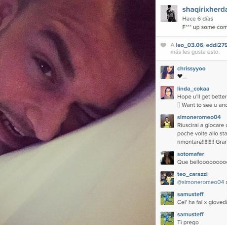 shaqiri-Selfie Xherdan Shaqiri, el “Petit Suisse” de las redes sociales