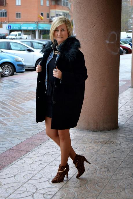 Denim Rock Style denim_jacket_animal_print_booties_total_black