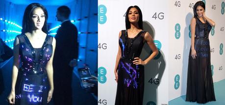 Los 15 vestidos más techie en actuaciones musicales: celebrities y wearables