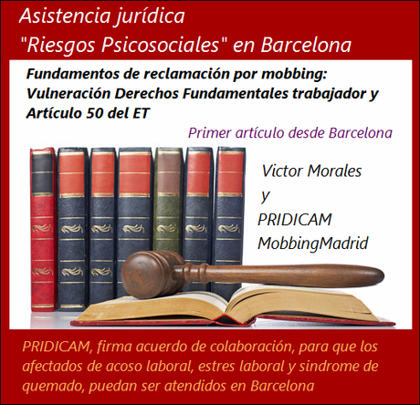 Mobbingmadrid Fundamentos de reclamación por mobbing: Vulneración Derechos Fundamentales trabajador y Artículo 50 del ET Mobbingmadrid Fundamentos de reclamación por mobbing: Vulneración Derechos Fundamentales trabajador y Artículo 50 del ET