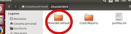 Como hacer y restaurar una copia de la configuracion de Thunderbird en Ubuntu