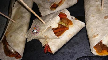 FAJITAS DE VERDURAS FAJITAS DE VERDURAS