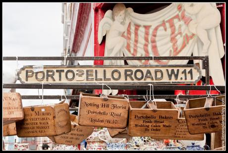 Mercado de Portobello Londres (London) Inglaterra