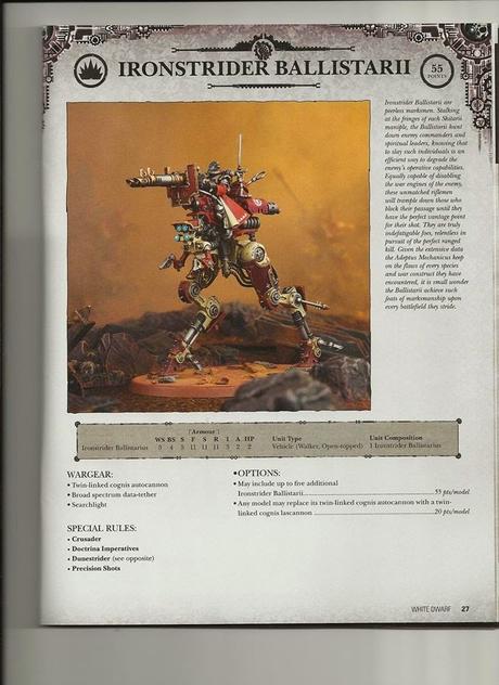 Ultima hora!Novedades de este fin de semana para el Mechanicus(EDITADO)