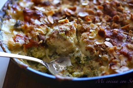 GRATINADO DE BRÉCOL Y COLIFLOR DE JAMIE OLIVER: GRATINADO DE BRÉCOL Y COLIFLOR DE JAMIE OLIVER: