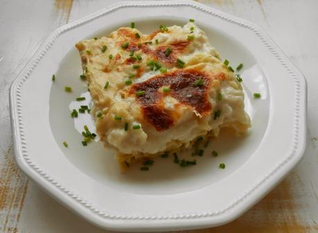 Macarrones con crema de coliflor Macarrones con crema de coliflor