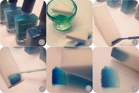 DEGRADADO DE UÑAS O EFECTO OMBRÉ DEGRADADO DE UÑAS O EFECTO OMBRÉ