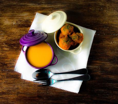 CREMA DE VERDURAS & ALBONDIGAS CON VERDURAS CREMA DE VERDURAS & ALBONDIGAS CON VERDURAS