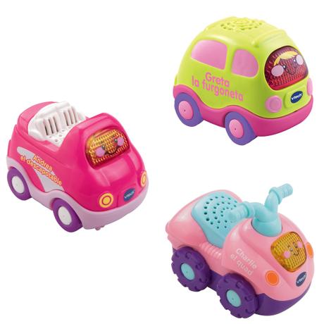 Tuc Tuc Bólidos de VTech set 3 rosas