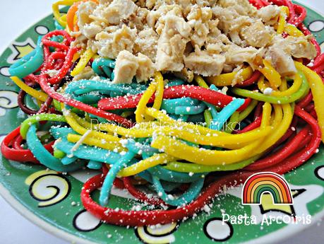 Pasta Arcoiris , Rainbow Pasta