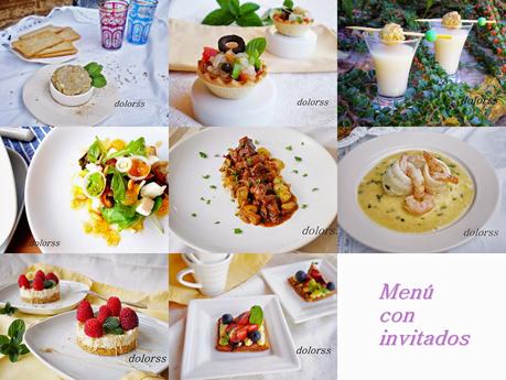 Menú con invitados : para disfrutar en compañía Menú con invitados : para disfrutar en compañía