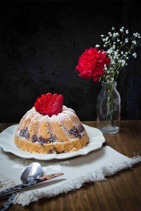 Bundt cake marmolado de chocolate Bundt cake marmolado de chocolate