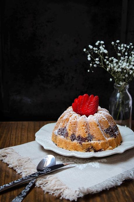 Bundt cake marmolado de chocolate Bundt cake marmolado de chocolate