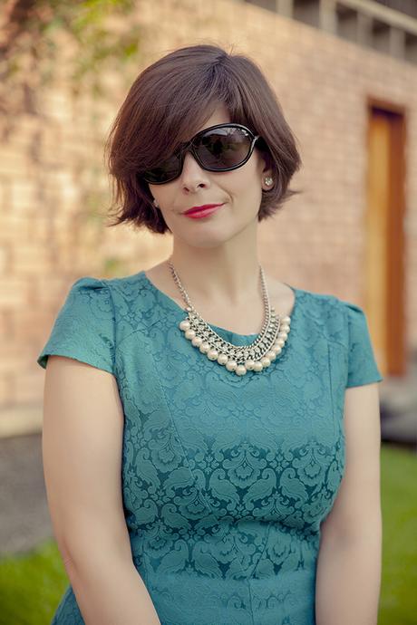 Mis Looks - El vestido Teal