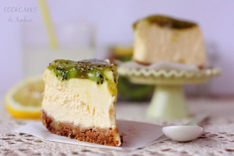 CHEESECAKE DE LIMÓN Y KIWI CHEESECAKE DE LIMÓN Y KIWI