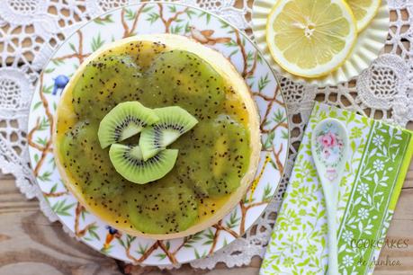 CHEESECAKE DE LIMÓN Y KIWI CHEESECAKE DE LIMÓN Y KIWI