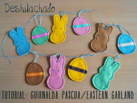 Tutorial: guirnalda pascuera / Tutorial: Eastern garland