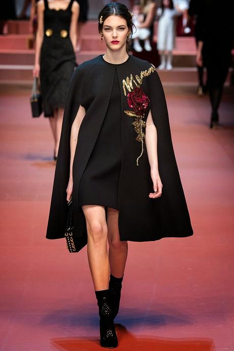 Dolce Gabanna Milan Fashion Week Otoño Invierno 2015-2016 Dolce Gabanna Milan Fashion Week Otoño Invierno 2015-2016