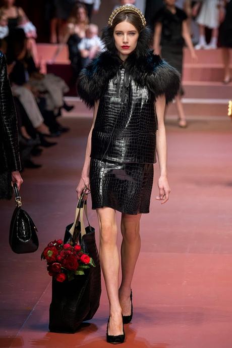 Dolce Gabanna Milan Fashion Week Otoño Invierno 2015-2016 Dolce Gabanna Milan Fashion Week Otoño Invierno 2015-2016