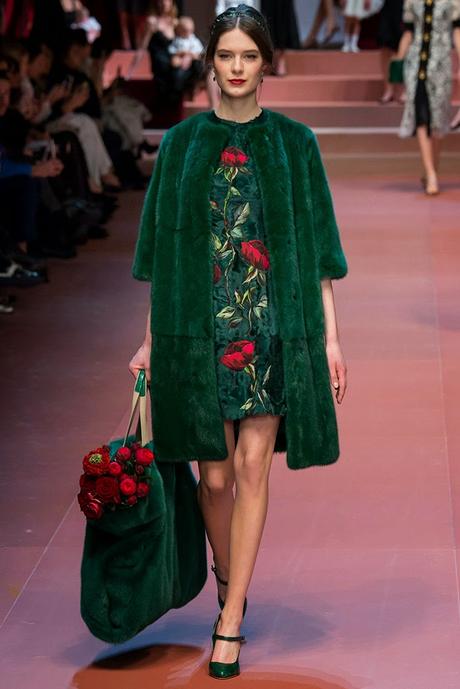 Dolce Gabanna Milan Fashion Week Otoño Invierno 2015-2016 Dolce Gabanna Milan Fashion Week Otoño Invierno 2015-2016