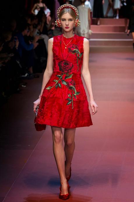 Dolce Gabanna Milan Fashion Week Otoño Invierno 2015-2016 Dolce Gabanna Milan Fashion Week Otoño Invierno 2015-2016