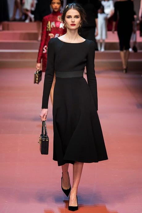 Dolce Gabanna Milan Fashion Week Otoño Invierno 2015-2016 Dolce Gabanna Milan Fashion Week Otoño Invierno 2015-2016