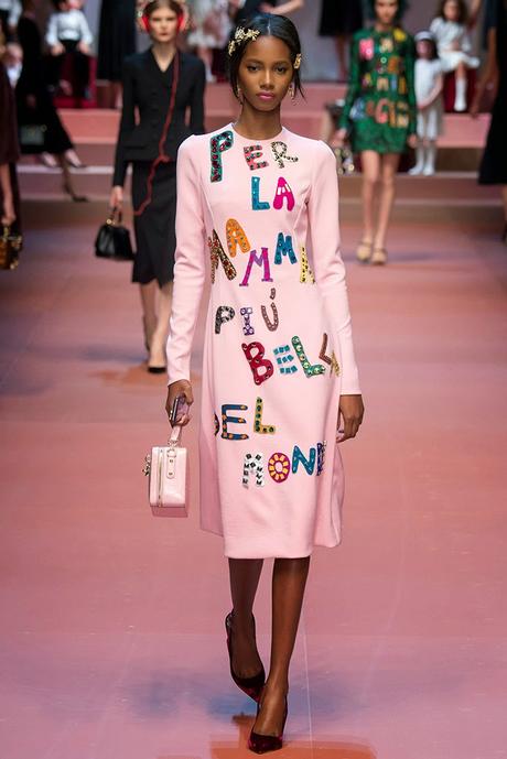Dolce Gabanna Milan Fashion Week Otoño Invierno 2015-2016 Dolce Gabanna Milan Fashion Week Otoño Invierno 2015-2016