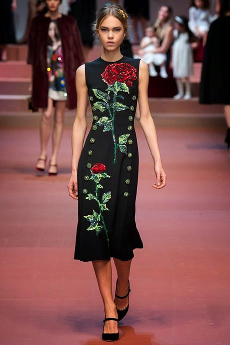 Dolce Gabanna Milan Fashion Week Otoño Invierno 2015-2016 Dolce Gabanna Milan Fashion Week Otoño Invierno 2015-2016