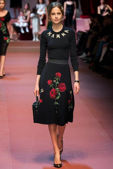 Dolce Gabanna Milan Fashion Week Otoño Invierno 2015-2016 Dolce Gabanna Milan Fashion Week Otoño Invierno 2015-2016