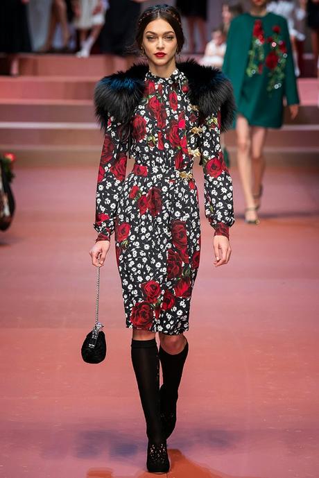 Dolce Gabanna Milan Fashion Week Otoño Invierno 2015-2016 Dolce Gabanna Milan Fashion Week Otoño Invierno 2015-2016