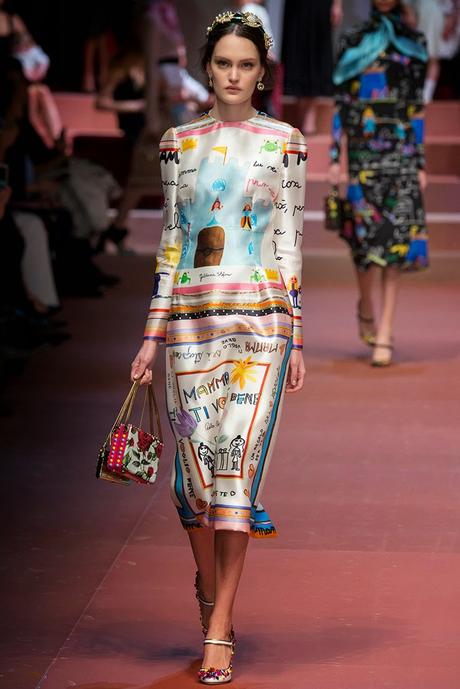 Dolce Gabanna Milan Fashion Week Otoño Invierno 2015-2016 Dolce Gabanna Milan Fashion Week Otoño Invierno 2015-2016