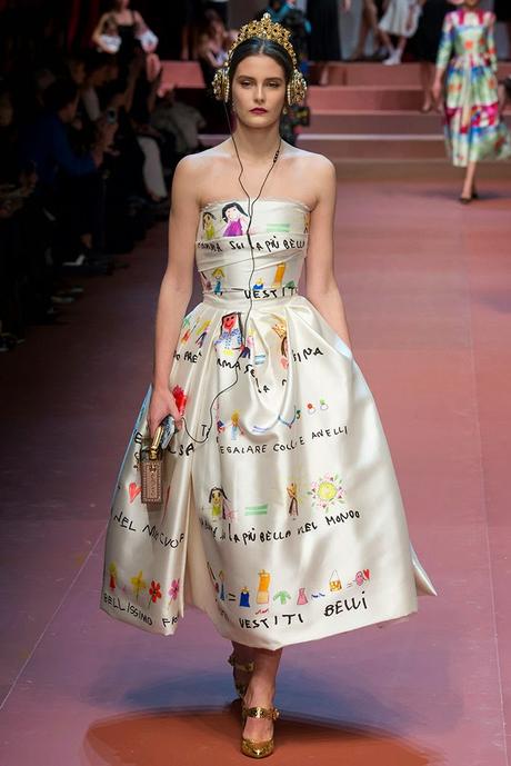 Dolce Gabanna Milan Fashion Week Otoño Invierno 2015-2016 Dolce Gabanna Milan Fashion Week Otoño Invierno 2015-2016