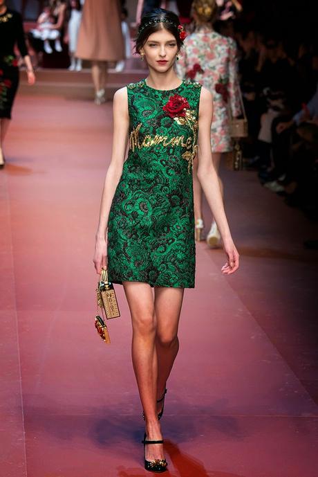 Dolce Gabanna Milan Fashion Week Otoño Invierno 2015-2016 Dolce Gabanna Milan Fashion Week Otoño Invierno 2015-2016